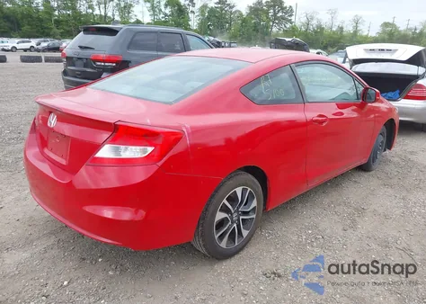 2013 Honda Civic Ex из США, поврежденный, VIN 2HGFG3B80DH525699